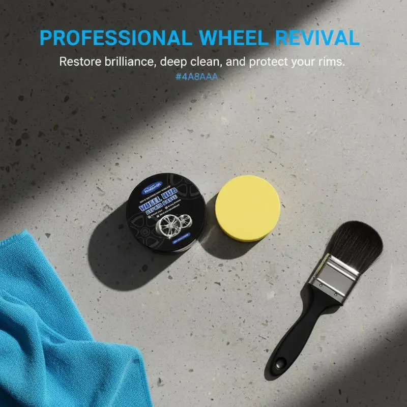 Auto Wheel Rim Repair Cream for Aluminum Alloy Rims Black White Silver Fast Paint Restore Paste for Car Maintenance
Auto Wheel Rim Repair Cream for Aluminum Alloy Rims Black White Silver Fast Paint Restore Paste for Car Maintenance