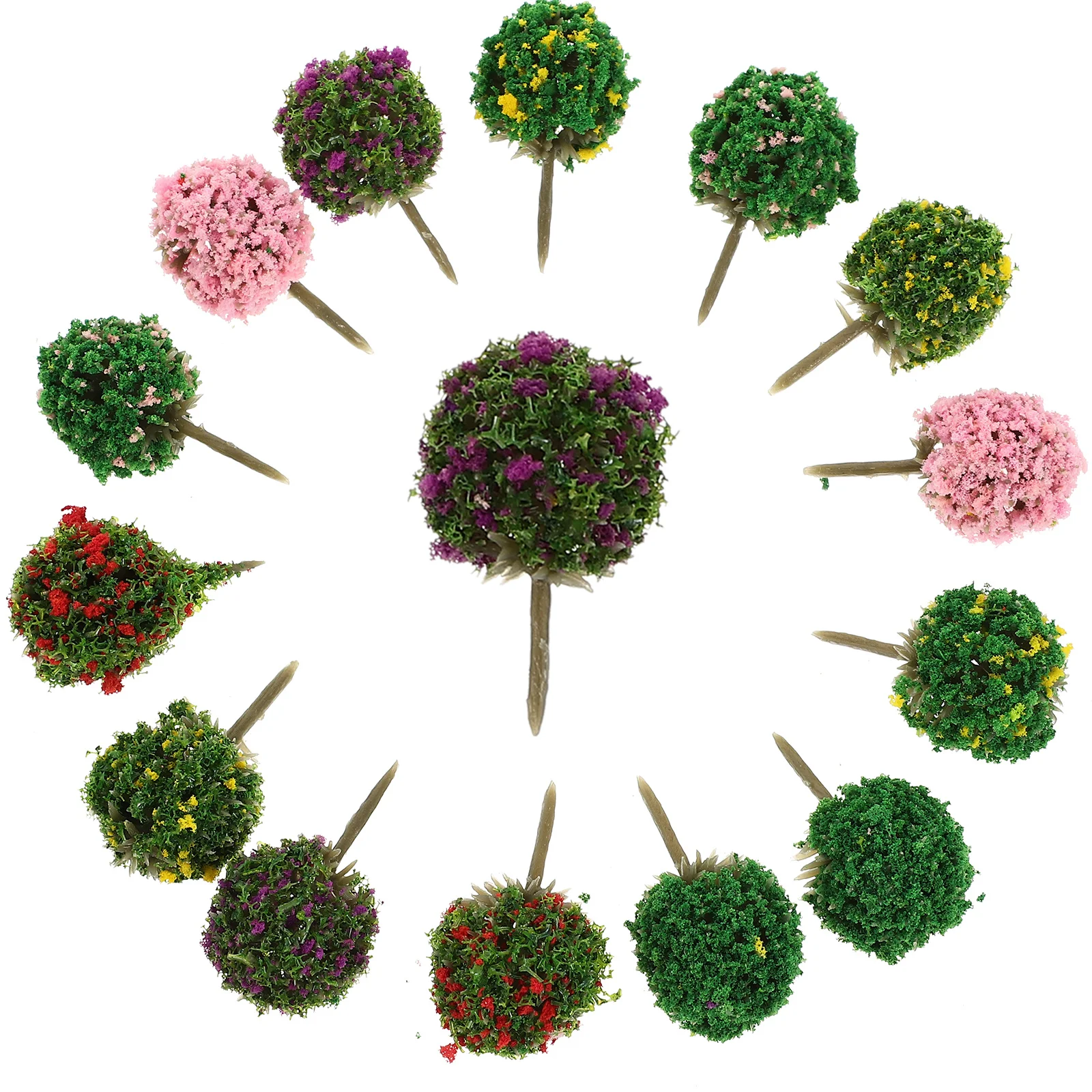 28pcs Miniature Landscape Tree Simulation For Scene Sand Table Diy Decor Artificial Plastic Trees Green Scenery Mini Trees
28pcs Miniature Landscape Tree Simulation For Scene Sand Table Diy Decor Artificial Plastic Trees Green Scenery Mini Trees