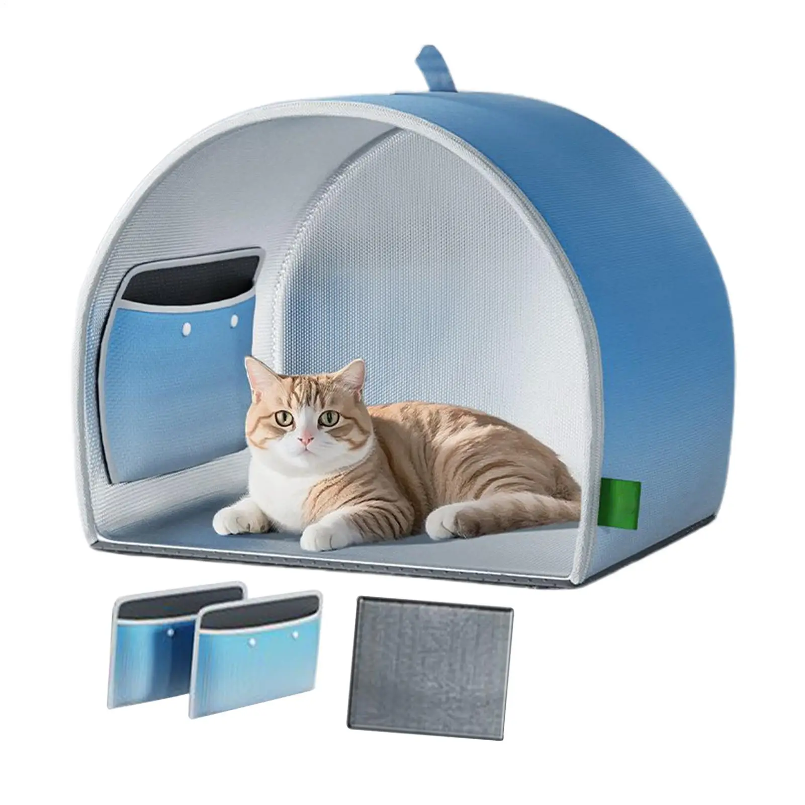 Cooling Pet House for Cats Dogs Summer Shelter High-Efficiency Cooling Large Weatherproof Home for Park Garden Outdoor Use
Cooling Pet House for Cats Dogs Summer Shelter High-Efficiency Cooling Large Weatherproof Home for Park Garden Outdoor Use