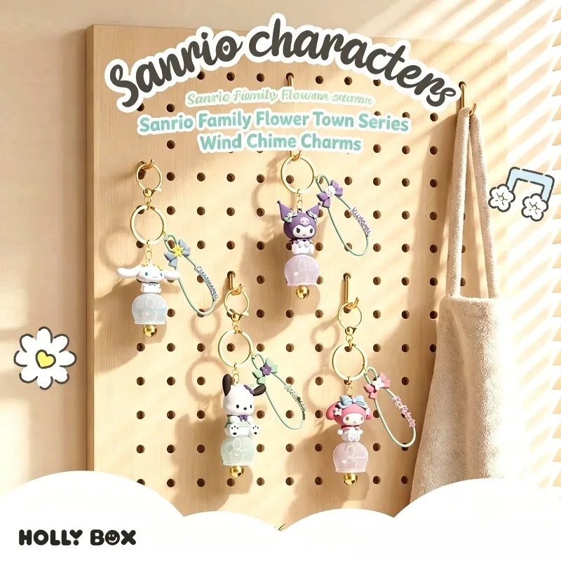 Sanrio Cinnamoroll Silicone Keychain My Melody Kuromi Pochacco Anime Action Figure Wind Chime Pendant Schoolbag Decoration Model
Sanrio Cinnamoroll Silicone Keychain My Melody Kuromi Pochacco Anime Action Figure Wind Chime Pendant Schoolbag Decoration Model