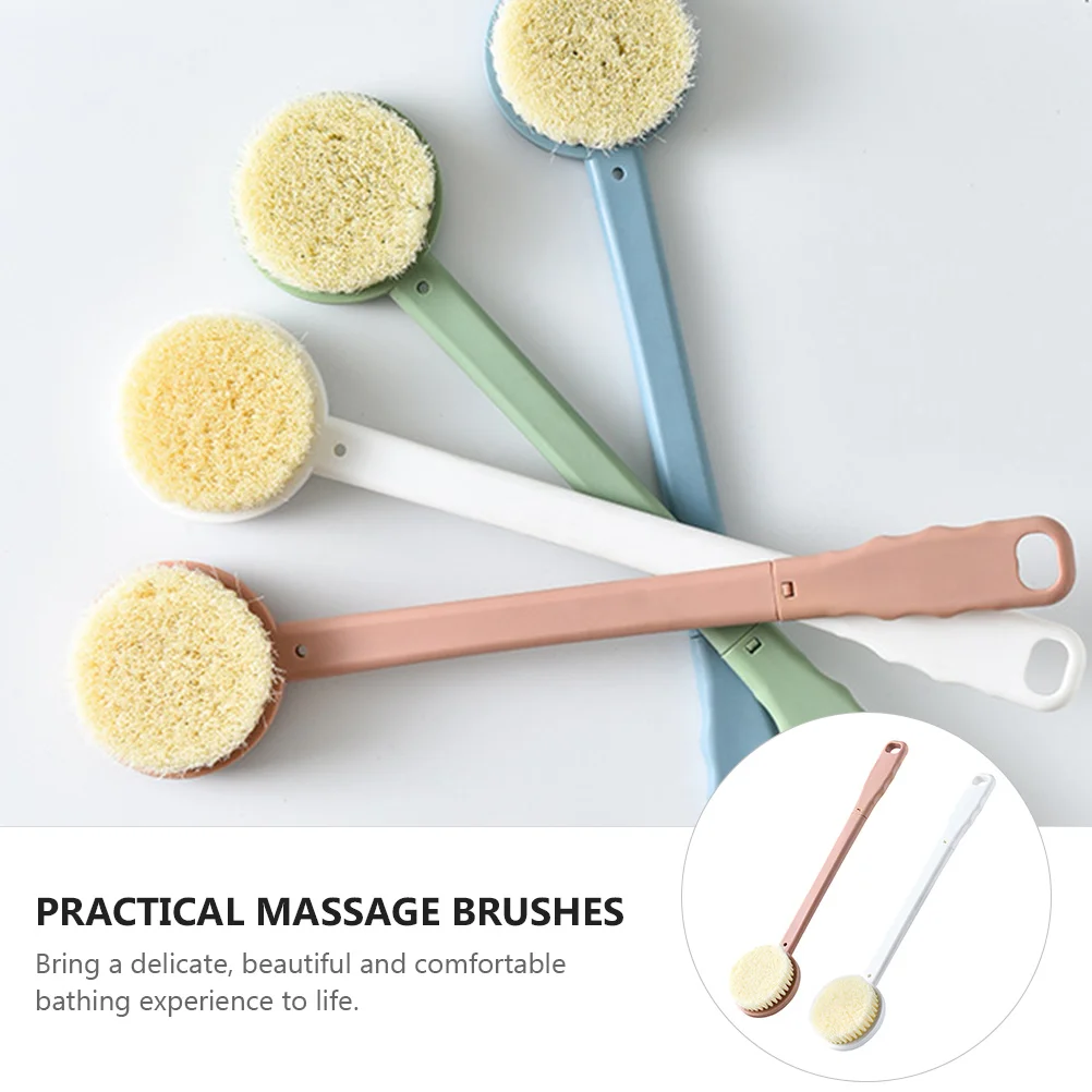 2 pcs Bath Brushes Delicate Bristles Thick Clean Dirt Double Sided Practical Massage Exfoliating Long Handle Back Cleaning PP
2 pcs Bath Brushes Delicate Bristles Thick Clean Dirt Double Sided Practical Massage Exfoliating Long Handle Back Cleaning PP