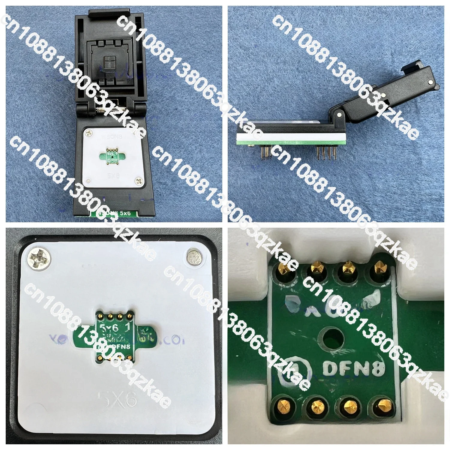Qfn 8 Wson 8 Dfn 8ml F8 Ml P8 Son 8 5x 6 or 6X8 Universal Adapter
Qfn 8 Wson 8 Dfn 8ml F8 Ml P8 Son 8 5x 6 or 6X8 Universal Adapter