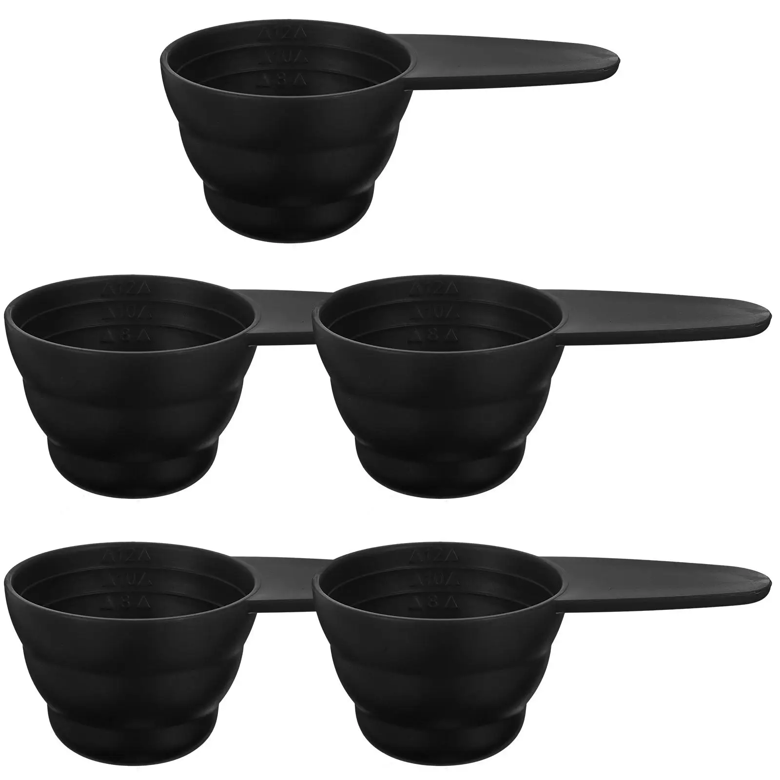 5pcs Food Grade Plastic Measuring Spoon 8 10 12g Coffee Bean Scoop Black Handle Dry Liquid Ingredients Kitchen Tools
5pcs Food Grade Plastic Measuring Spoon 8 10 12g Coffee Bean Scoop Black Handle Dry Liquid Ingredients Kitchen Tools