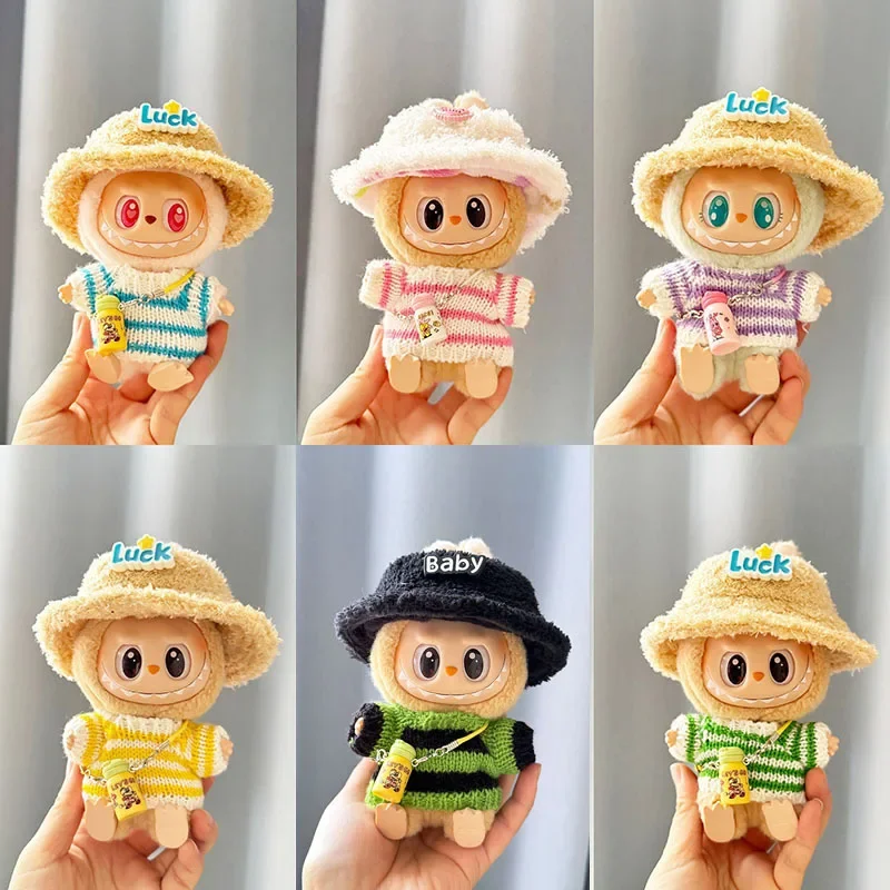 Cute Mini Plush Doll'S Sweater Hat kettle 17cm Labubu I II Idol Dolls Sitting Party Clothing Outfit Accessories Korea Kpop Exo
Cute Mini Plush Doll'S Sweater Hat kettle 17cm Labubu I II Idol Dolls Sitting Party Clothing Outfit Accessories Korea Kpop Exo
