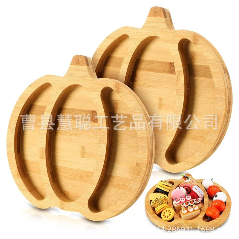 Pumpkin Shaped Wooden Serving Tray with Compartments for Halloween Party Snacks Fruit Cheese Holiday Tableware Decorative Wood
Pumpkin Shaped Wooden Serving Tray with Compartments for Halloween Party Snacks Fruit Cheese Holiday Tableware Decorative Wood