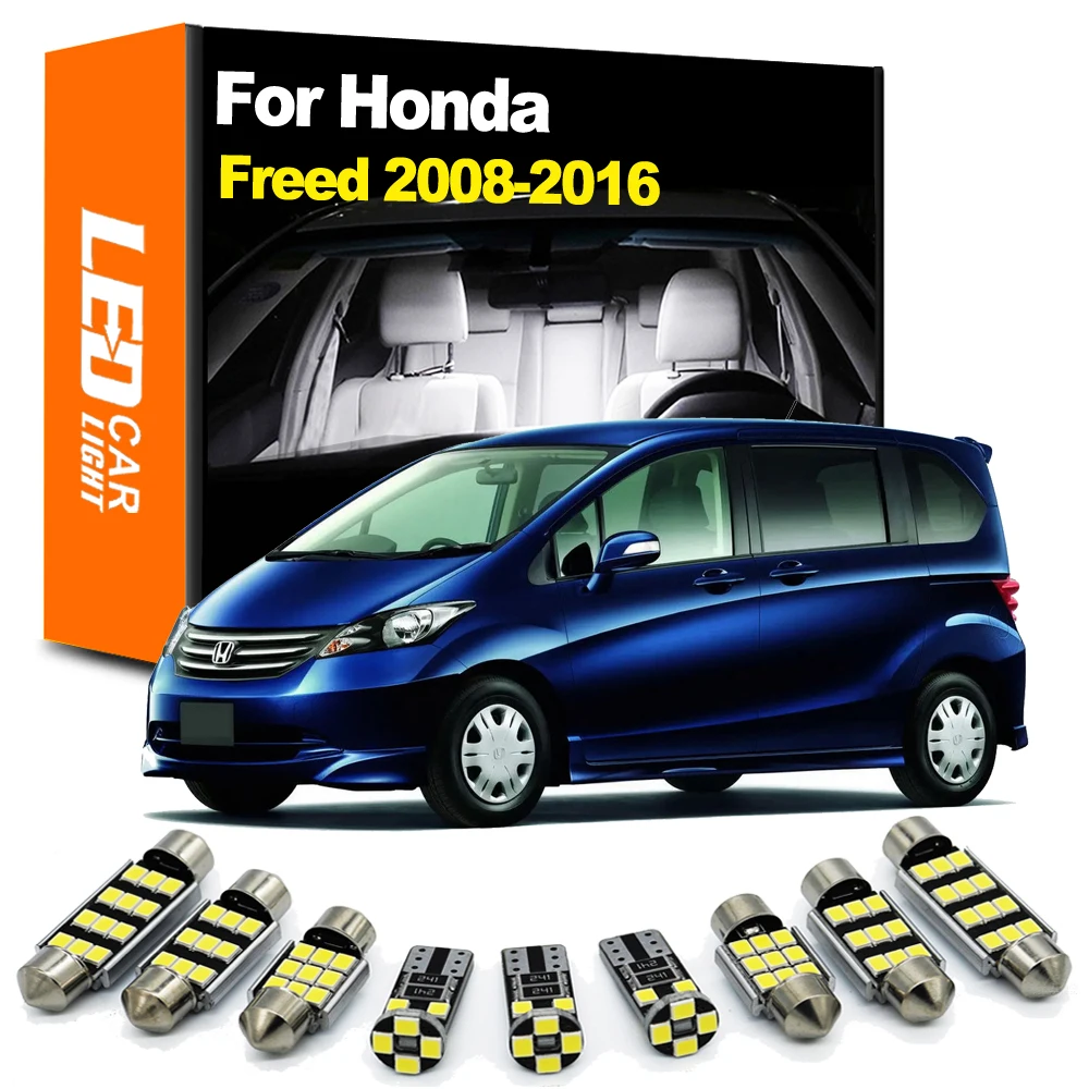 Zoomsee 11 шт. лампы для Honda свободного 2008-2012 2013 2014 2015 2016 купольная автомобильная лампа для чтения БАГАЖНИКА АВТОМОБИЛЯ Canbus комплект светодисветильник щения для салона автомобиля
Zoomsee 11 шт. лампы для Honda свободного 2008-2012 2013 2014 2015 2016 купольная автомобильная лампа для чтения БАГАЖНИКА АВТОМОБИЛЯ Canbus комплект светодисветильник щения для салона автомобиля