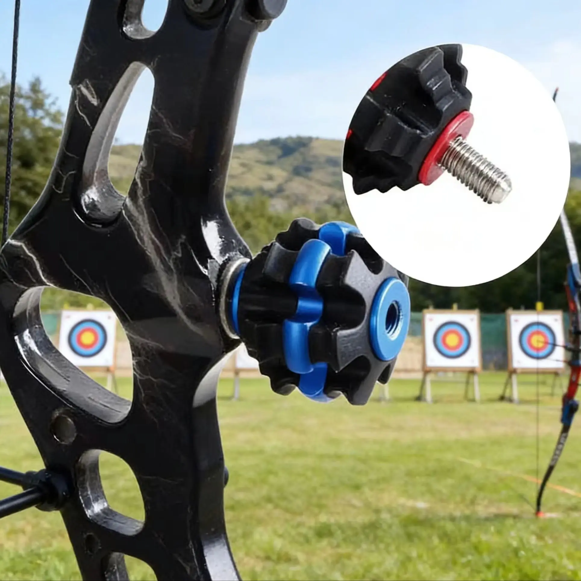 Archery Recurve Bow Stabilizer Shock Absorber Vibration Reduction Noise Reduction Ball Damper Accessory
Archery Recurve Bow Stabilizer Shock Absorber Vibration Reduction Noise Reduction Ball Damper Accessory