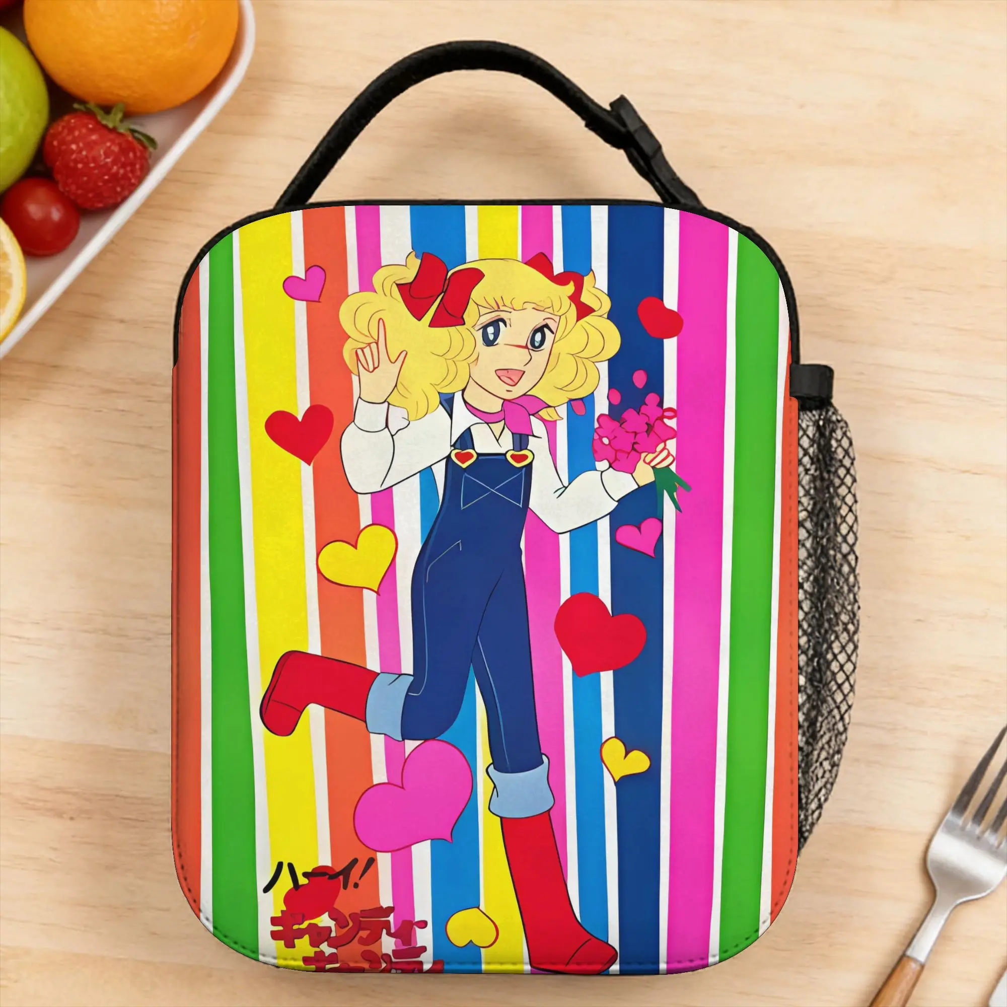 CANDY candy Girl Anime Lunch Bag For Men Print Travel Lunch Box Cute Portable Oxford Cooler Bag
CANDY candy Girl Anime Lunch Bag For Men Print Travel Lunch Box Cute Portable Oxford Cooler Bag