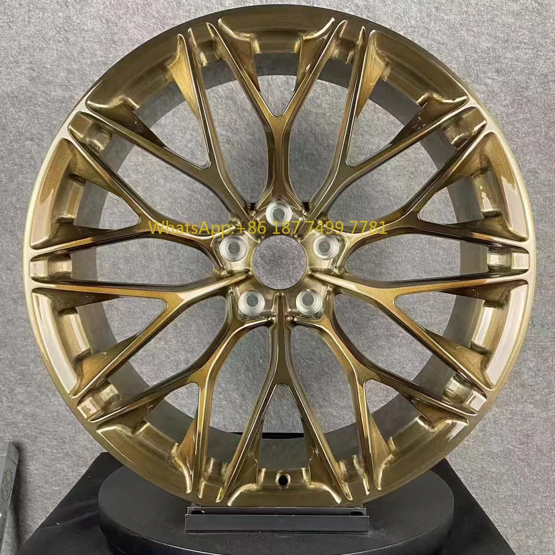 Кованые легкосплавные диски для легковых автомобилей 18-22 дюйма, 5x112, серо-золотые, на заказ
Кованые легкосплавные диски для легковых автомобилей 18-22 дюйма, 5x112, серо-золотые, на заказ