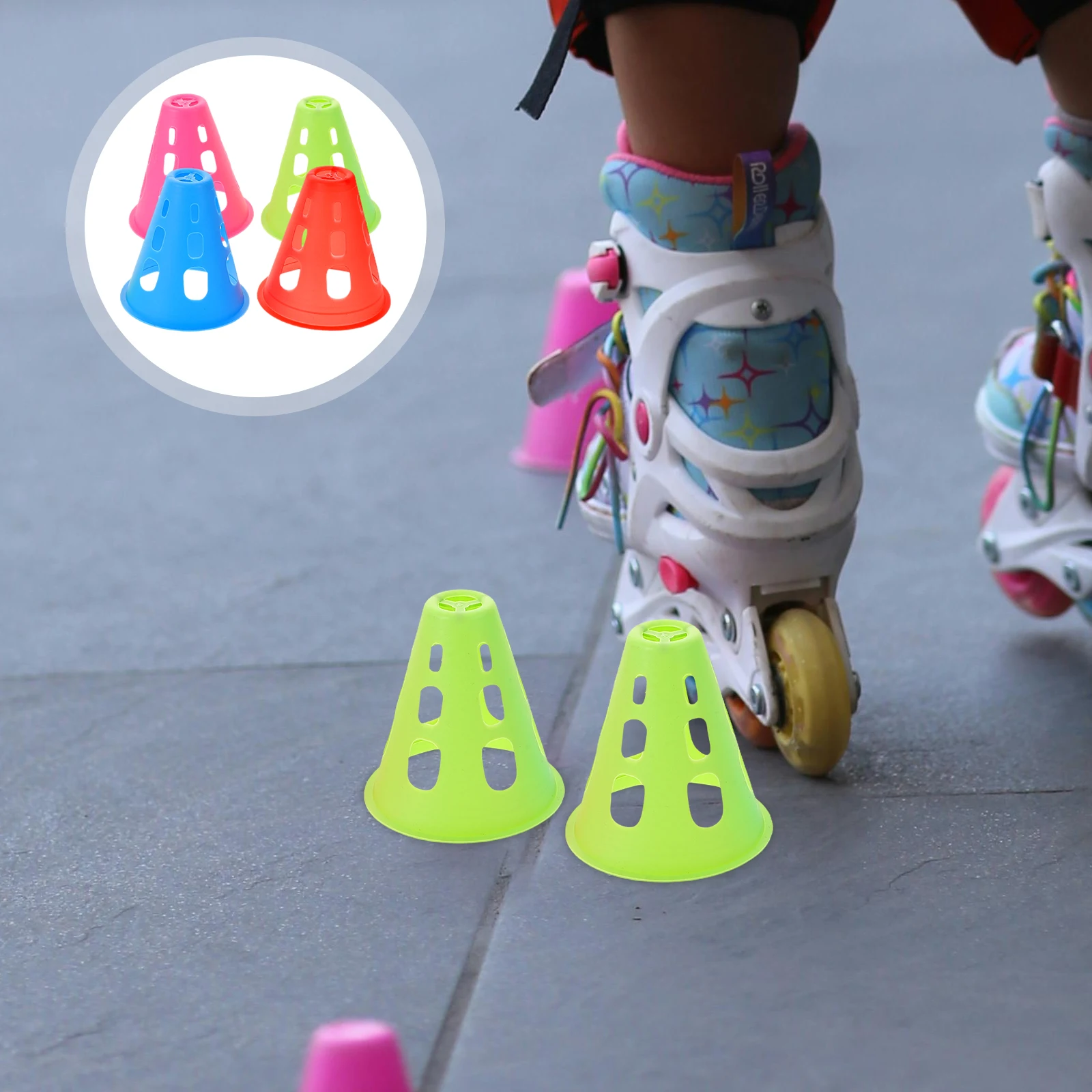 20pcs Roller Skating Training Piles 7cm Disc Cones Windproof Agility Markers Sports Equipment Mini Plastic Safety Traffic Team
20pcs Roller Skating Training Piles 7cm Disc Cones Windproof Agility Markers Sports Equipment Mini Plastic Safety Traffic Team