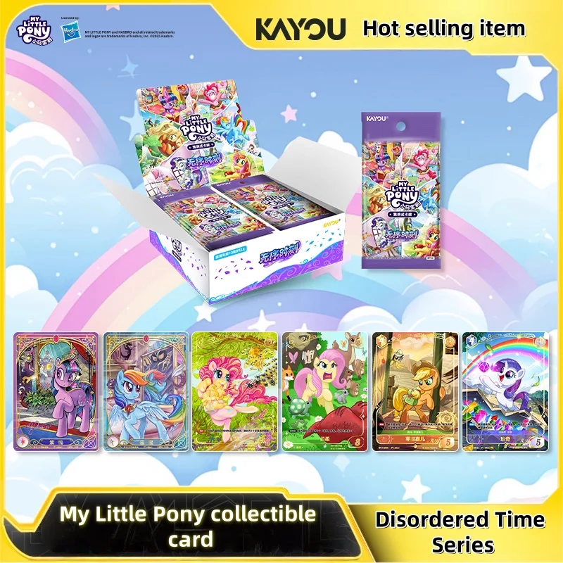 KAYOU Genuine My Little Pony Fantastic Fantasy Series Card Anime Peripheral Cute Princess Toy Collection Gift Card Original Box
KAYOU Genuine My Little Pony Fantastic Fantasy Series Card Anime Peripheral Cute Princess Toy Collection Gift Card Original Box