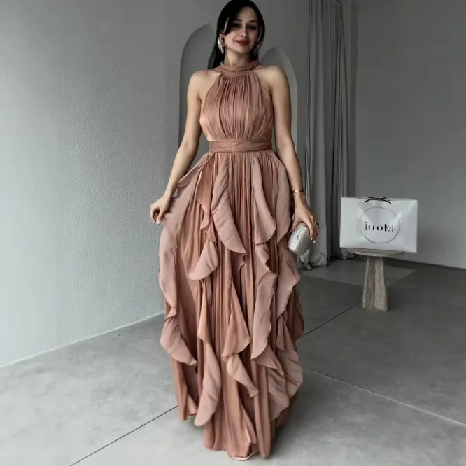 2026 New European and American French Elegant Irregular Layered Cake Skirt Dress
2026 New European and American French Elegant Irregular Layered Cake Skirt Dress