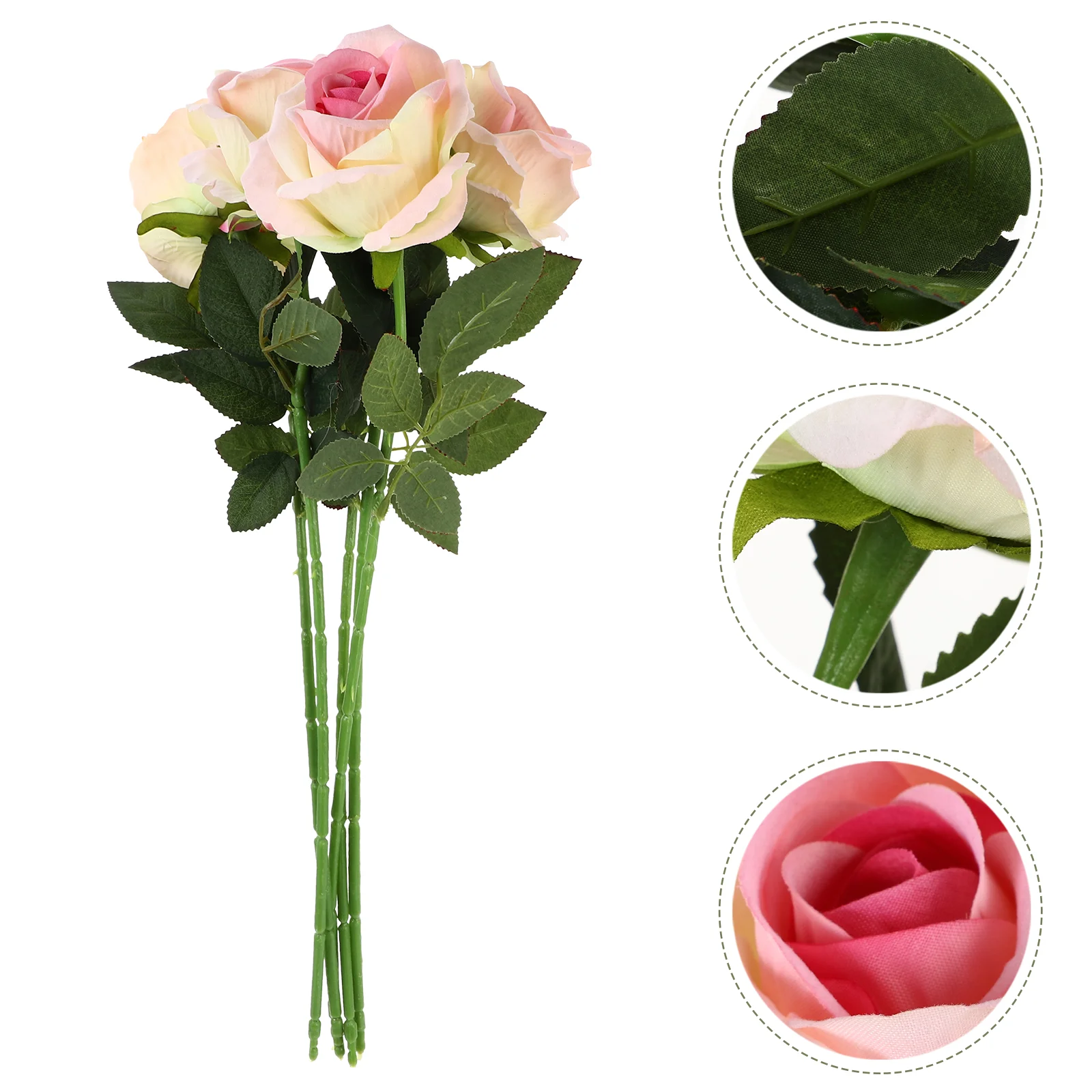 5 Pcs Vases Flannel Roses Simulation Flowers for Home Decor Fake Decorative Pink Desktop Bride
5 Pcs Vases Flannel Roses Simulation Flowers for Home Decor Fake Decorative Pink Desktop Bride