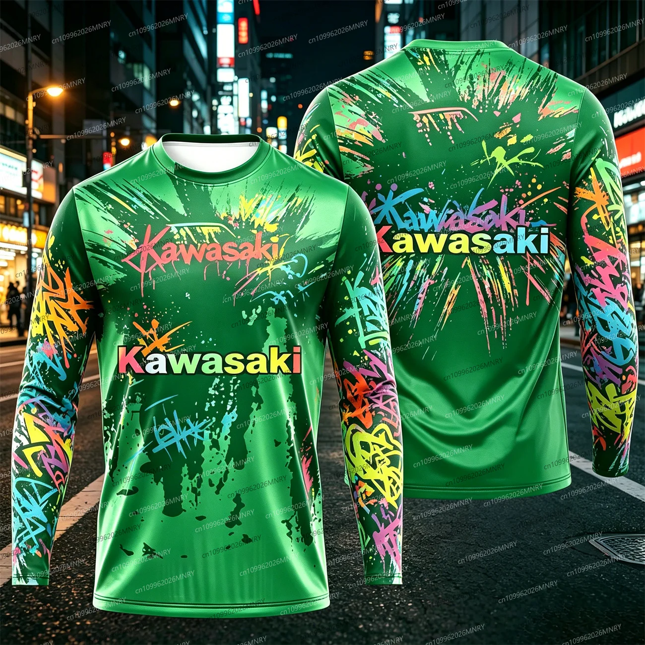 Kawasaki Motocross T-shirt Summer man longsleeve tshirt men Quick Drying Cycling Suit Women tshirt Sleeved Top Men's clothing
Kawasaki Motocross T-shirt Summer man longsleeve tshirt men Quick Drying Cycling Suit Women tshirt Sleeved Top Men's clothing
