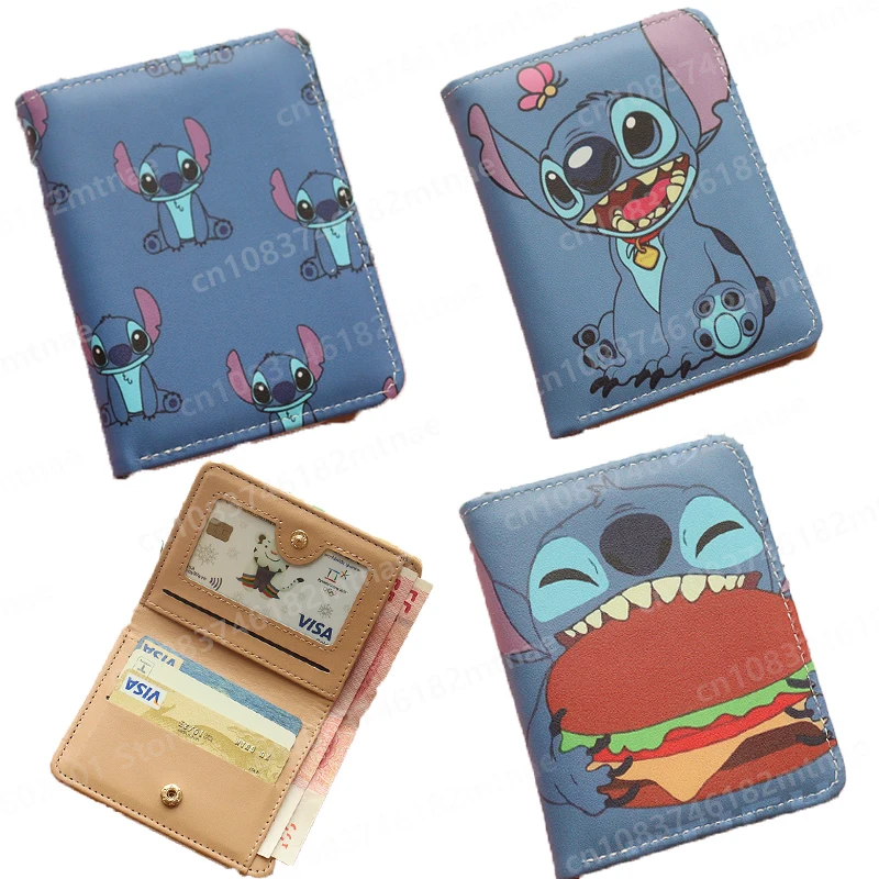 Cartoon Stitch Blue Short Wallet Cute Folding Wallet Large Capacity Multi-card Fashion Coin Wallet Gifts for Boys and Girls
Cartoon Stitch Blue Short Wallet Cute Folding Wallet Large Capacity Multi-card Fashion Coin Wallet Gifts for Boys and Girls