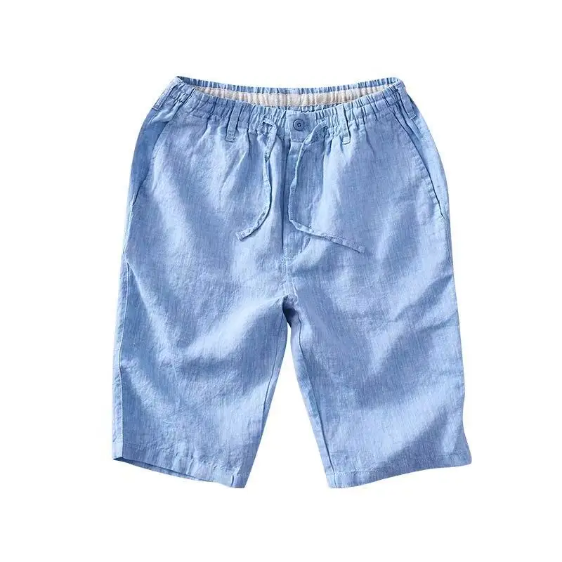 2025 Summer New Men's Linen Shorts 100% Linen Content Quality Fabric Thin Breathable Casual Linen Shorts Beach Pants
2025 Summer New Men's Linen Shorts 100% Linen Content Quality Fabric Thin Breathable Casual Linen Shorts Beach Pants