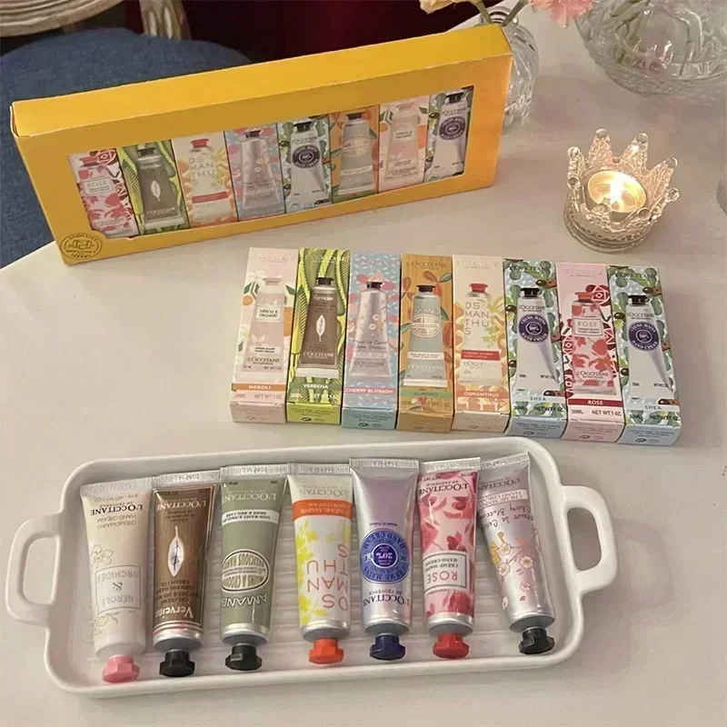 Moisturizing Hand Cream Gift Box, Hand Care Essence Cream, Prevent Chapping, Whitening Fragrance, Girl Gift, 8 pieces per box
Moisturizing Hand Cream Gift Box, Hand Care Essence Cream, Prevent Chapping, Whitening Fragrance, Girl Gift, 8 pieces per box