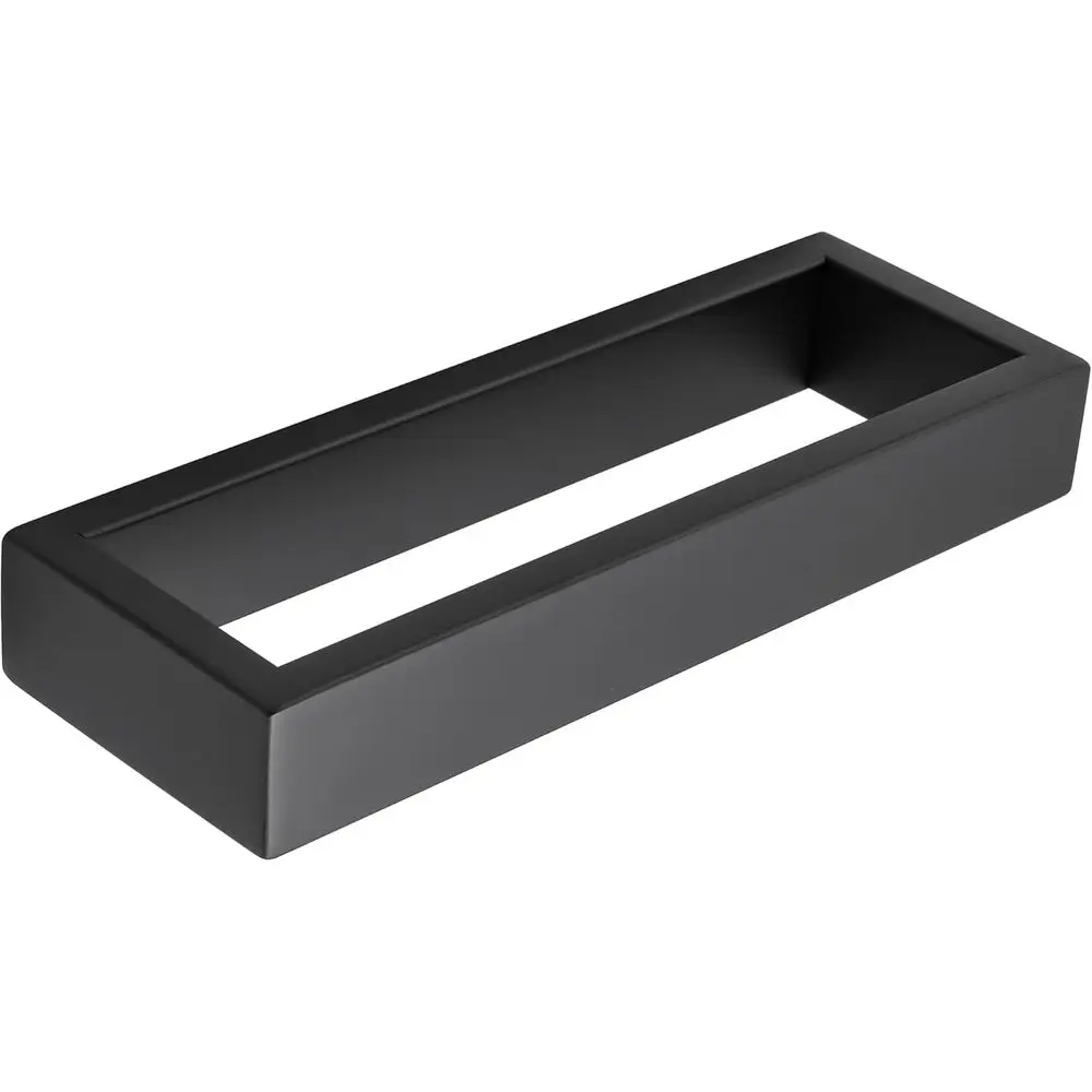 8-Inch Matte Black Wall-Mounted Square Towel Ring, Stainless Steel Hand Towel Holder
8-Inch Matte Black Wall-Mounted Square Towel Ring, Stainless Steel Hand Towel Holder