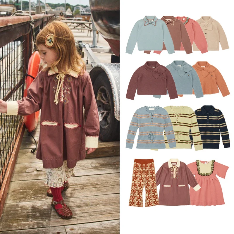 Детский свитер, осень-зима 2022, новый вязаный кардиган в стиле MP для девочек с бантом, детский длинный брючный костюм, вязаное платье для девочек
Детский свитер, осень-зима 2022, новый вязаный кардиган в стиле MP для девочек с бантом, детский длинный брючный костюм, вязаное платье для девочек