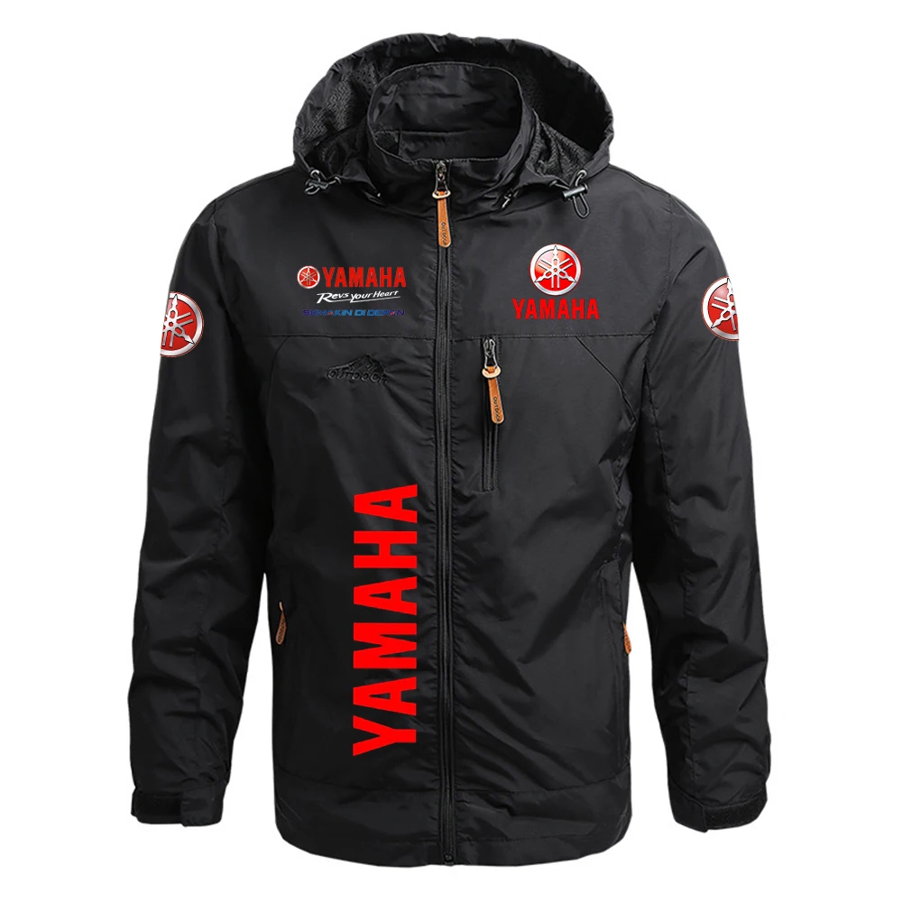New men's windbreaker jacket, waterproof hoodie, large and loose fit, featuring the Yamaha logo, motorcycle jacket, windproof sp
New men's windbreaker jacket, waterproof hoodie, large and loose fit, featuring the Yamaha logo, motorcycle jacket, windproof sp
