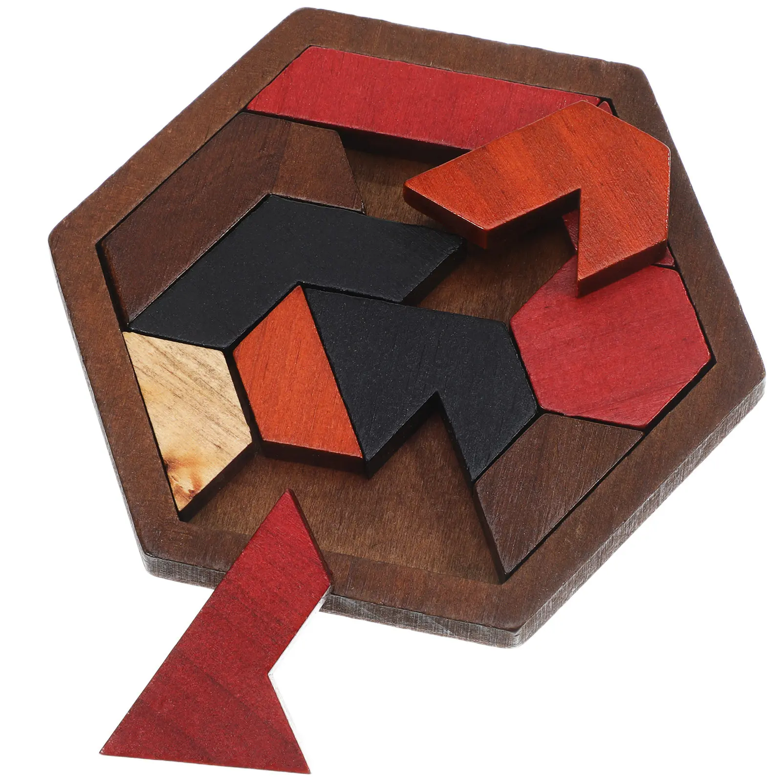 12 Pcs Children Puzzles Hands-on Game Brain Hexagon Geometric Sensory Toy Teaser Children's Logic Toys
12 Pcs Children Puzzles Hands-on Game Brain Hexagon Geometric Sensory Toy Teaser Children's Logic Toys