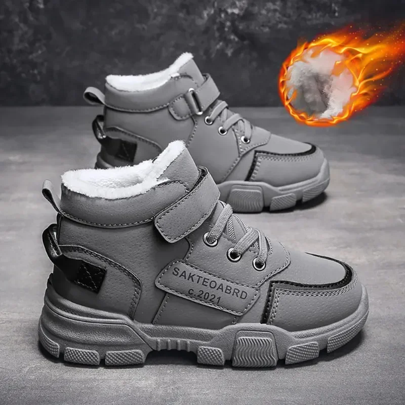 Winter Snow Boots For Children 2024 Trend Fashion Plush Cotton Shoes Thick Warm Teenager Faux Fur Boots For Kids
Winter Snow Boots For Children 2024 Trend Fashion Plush Cotton Shoes Thick Warm Teenager Faux Fur Boots For Kids