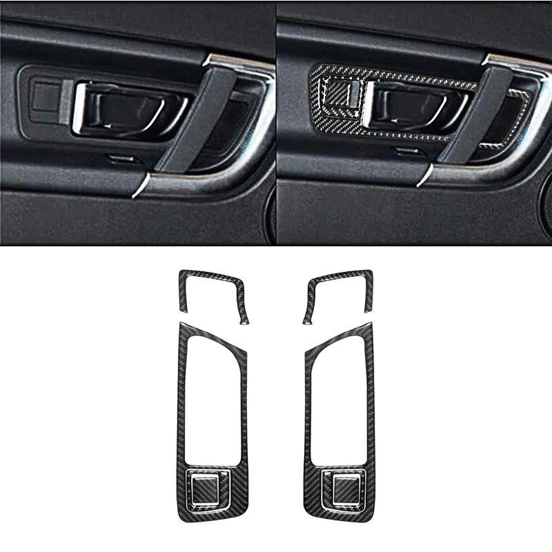 For Land Rover Discovery Sport 2015-2019 Carbon Fiber Stickers Front Door Handle Frame Cover Trim Car Interior Accessories
For Land Rover Discovery Sport 2015-2019 Carbon Fiber Stickers Front Door Handle Frame Cover Trim Car Interior Accessories