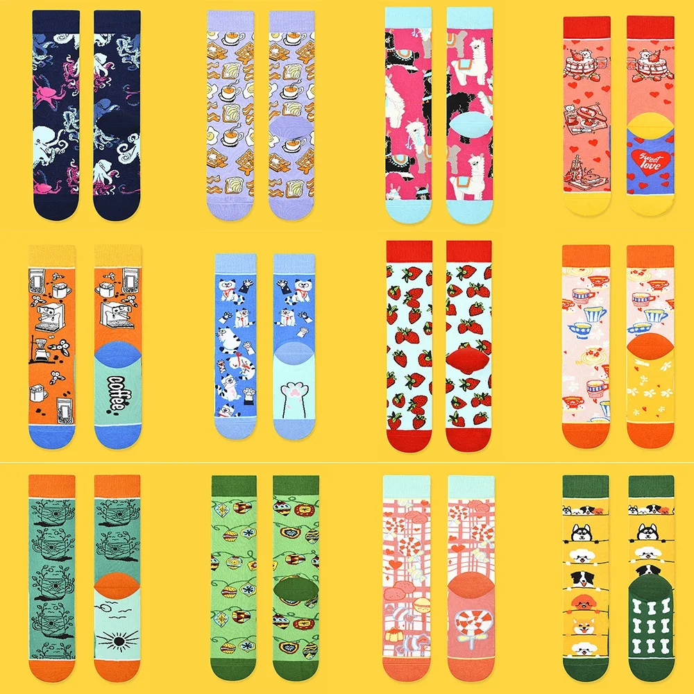 1 Pair Kawaii Women Socks Happy Funny Socks Fruit Harajuku Candy Colors Mid Socks Casual Crew Socks Women Size 35-42 Short Socks
1 Pair Kawaii Women Socks Happy Funny Socks Fruit Harajuku Candy Colors Mid Socks Casual Crew Socks Women Size 35-42 Short Socks