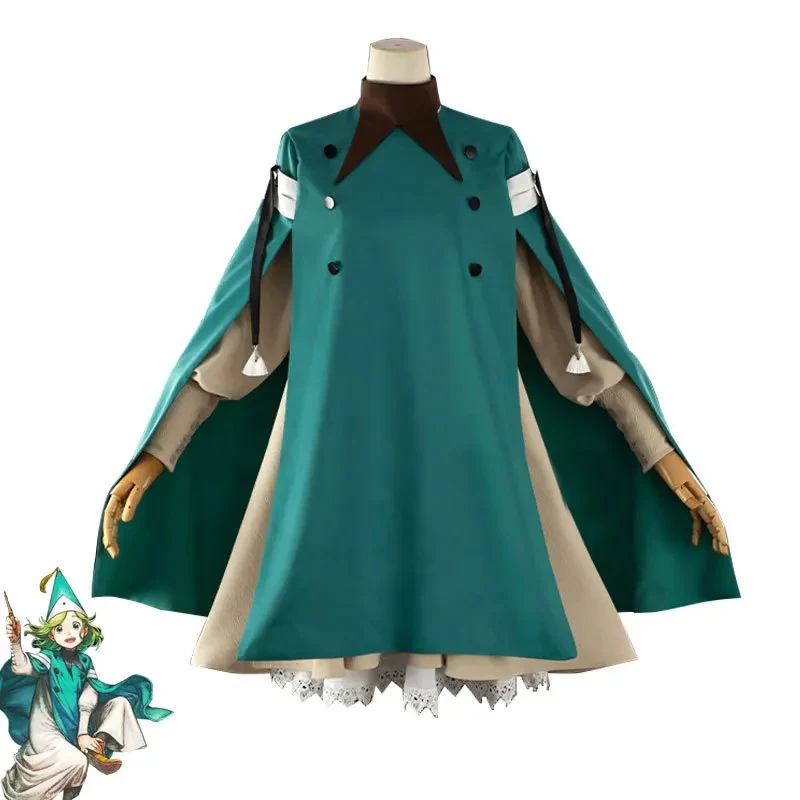 Witch Hat Atelier Cosplay Costume Coco Tetia Lichie Cloak Clothes gf;.9
Witch Hat Atelier Cosplay Costume Coco Tetia Lichie Cloak Clothes gf;.9