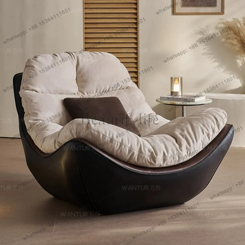 Italian minimalist leisure chair living room home lazy recliner modern simplicity
Italian minimalist leisure chair living room home lazy recliner modern simplicity
