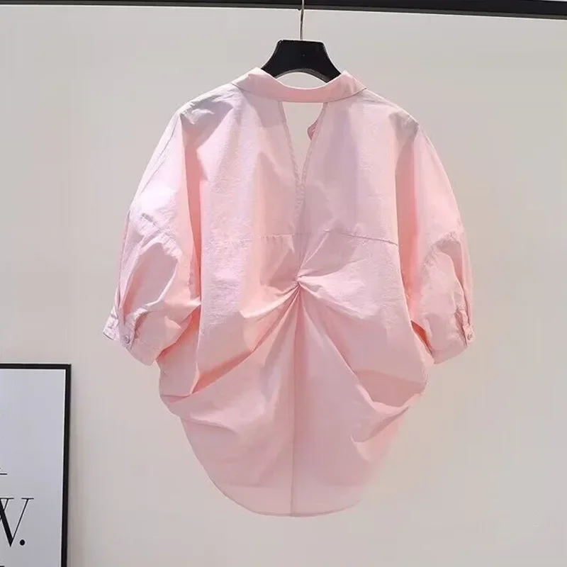 Canisas De Mujer 2021, модные белые блузки с открытой спиной, винтажная летняя повседневная блузка Secy, топы, хлопковые женские рубашки
Canisas De Mujer 2021, модные белые блузки с открытой спиной, винтажная летняя повседневная блузка Secy, топы, хлопковые женские рубашки