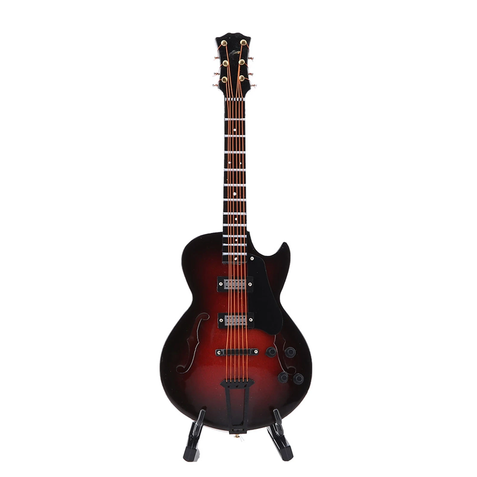 7.1in Classic Miniature Guitar Replica With Stand And Case Instrument Ornaments Exquisite Gift For Music Lover
7.1in Classic Miniature Guitar Replica With Stand And Case Instrument Ornaments Exquisite Gift For Music Lover