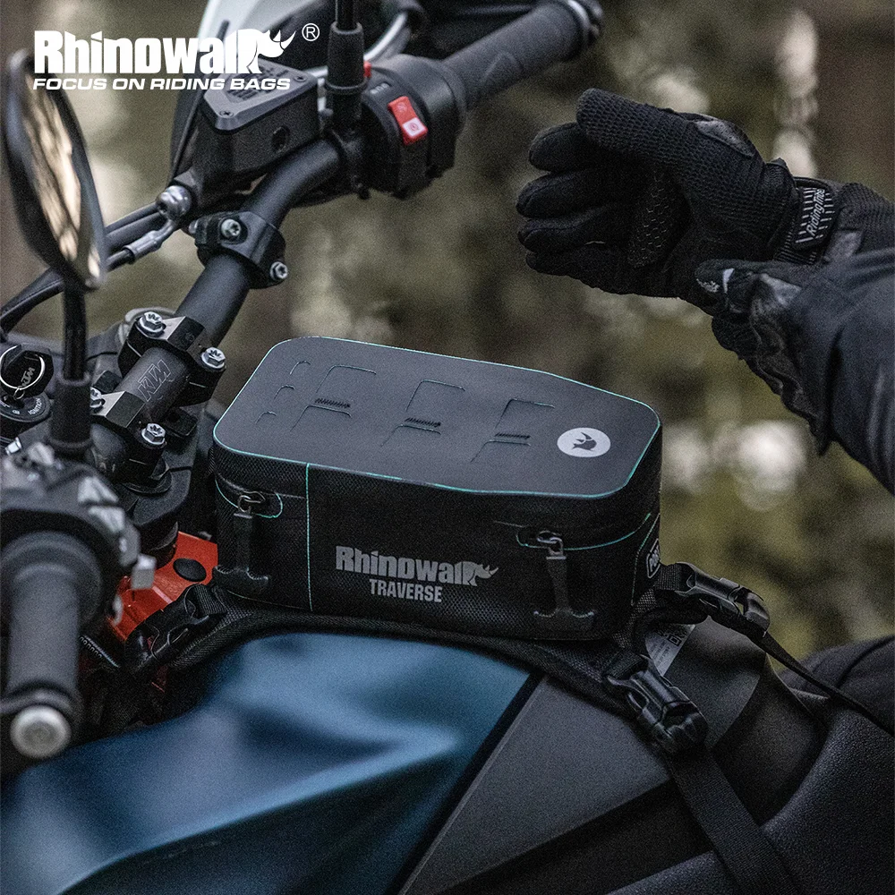 Rhinowalk Motorcycle Tank Bag With Removable Inner Liner MOLLE Top Flap 2L Waterproof Motor Front Storage Luggage Riding Pack
Rhinowalk Motorcycle Tank Bag With Removable Inner Liner MOLLE Top Flap 2L Waterproof Motor Front Storage Luggage Riding Pack