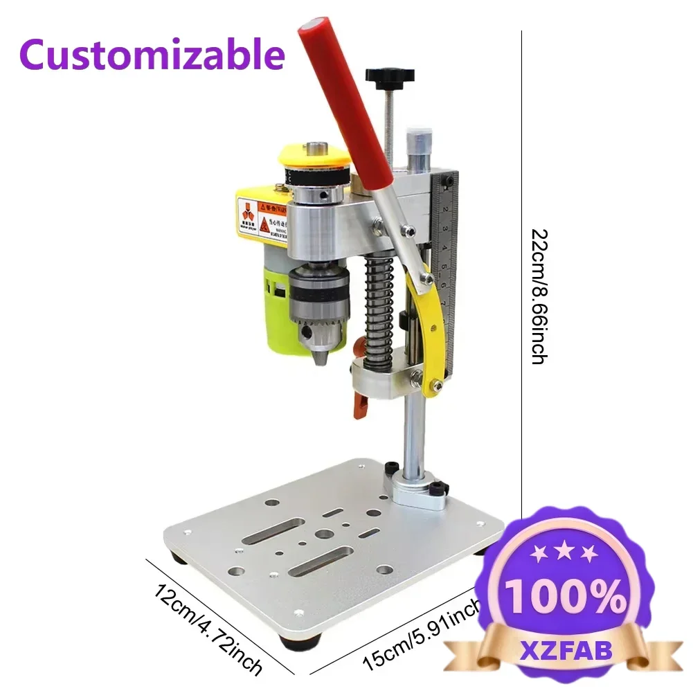 Factory Direct 2026 Mini Precision Desktop Drill With CNC Sliding Table 795 Motor B12 Chuck for DIY Crafts Tool Wood Crafts Jewe
Factory Direct 2026 Mini Precision Desktop Drill With CNC Sliding Table 795 Motor B12 Chuck for DIY Crafts Tool Wood Crafts Jewe