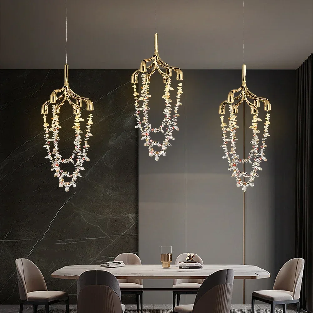 GHJUYIOL YECTSKIFrench Crystal Pendant Lamp Copper Lamp Dining Room Bedroom Crystal Chandelier Led Nordic Pendant Light Home Dec
GHJUYIOL YECTSKIFrench Crystal Pendant Lamp Copper Lamp Dining Room Bedroom Crystal Chandelier Led Nordic Pendant Light Home Dec
