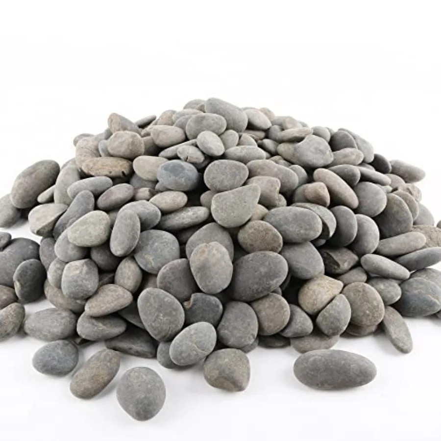 18 Pounds Natural River Rocks Mexican Beach Pebbles for Garden Landscape Stone Paving Stone Grey 1Inch
18 Pounds Natural River Rocks Mexican Beach Pebbles for Garden Landscape Stone Paving Stone Grey 1Inch