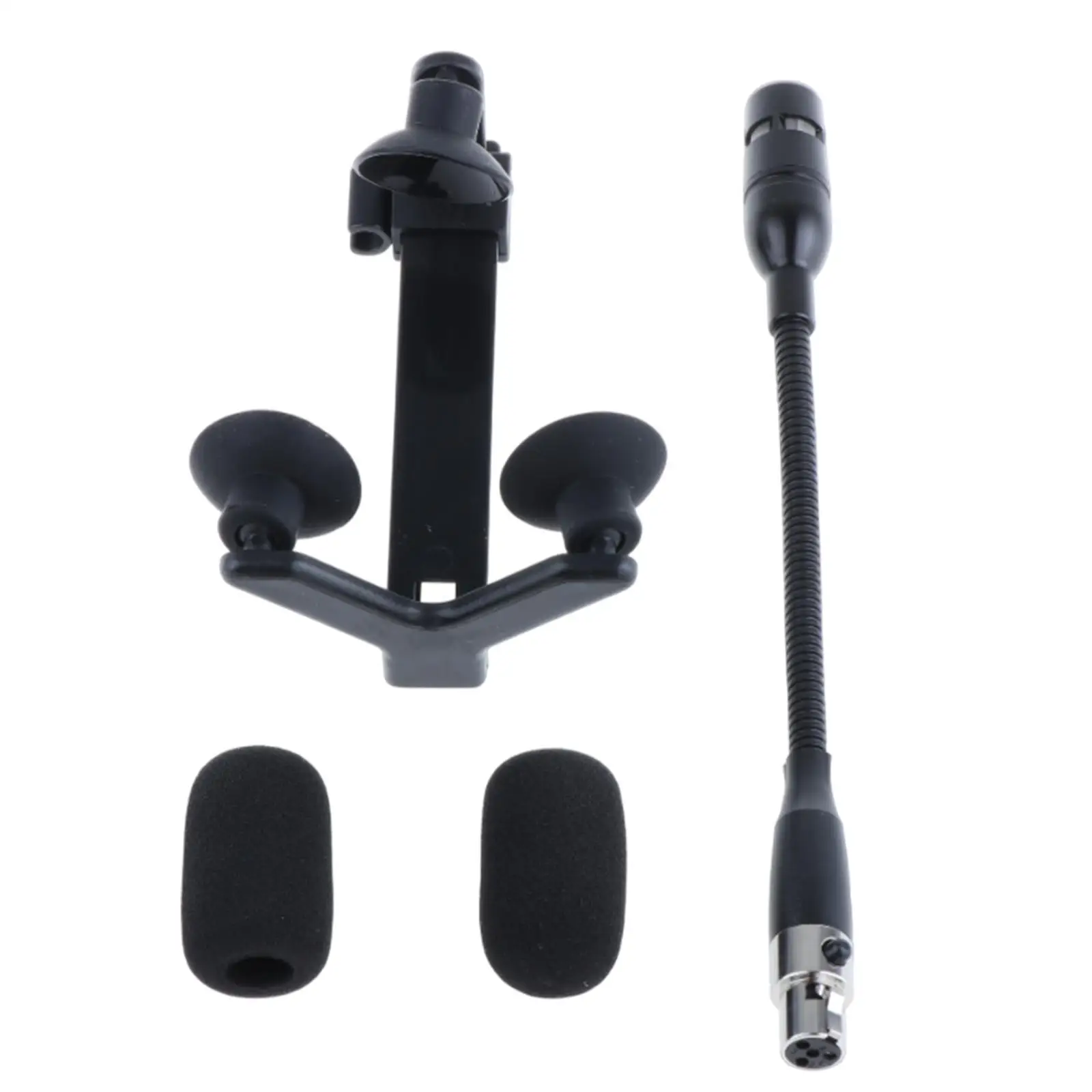 Instrument Microphone Clip Set Professional Easy to Use Flexible Mini Instrument Mic and Clip Kit for Studio Violin Accessories
Instrument Microphone Clip Set Professional Easy to Use Flexible Mini Instrument Mic and Clip Kit for Studio Violin Accessories