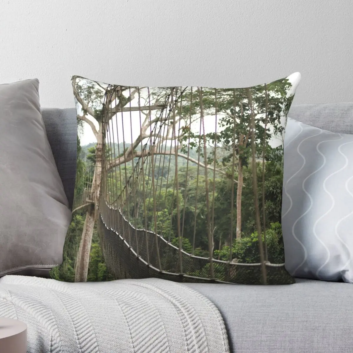 Canopy Bridge Pillowcase Polyester Linen Velvet Printed Zip Decor Home Cushion Cover 18"
Canopy Bridge Pillowcase Polyester Linen Velvet Printed Zip Decor Home Cushion Cover 18"