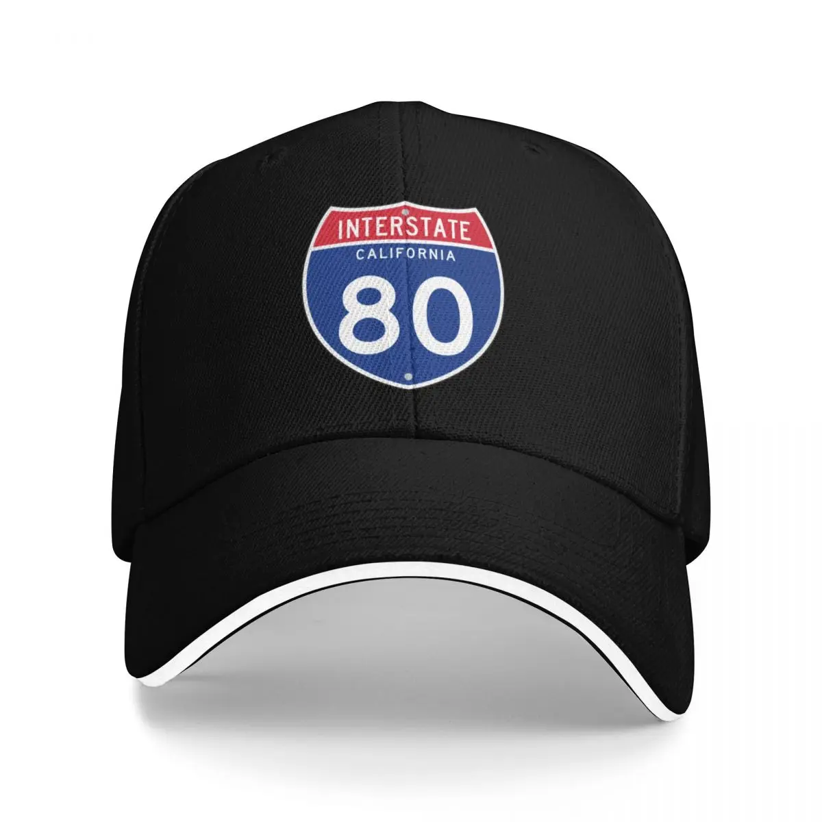 California Interstate 80 Road Sign Baseball Cap Beach Vintage hard hat Men's Women's
California Interstate 80 Road Sign Baseball Cap Beach Vintage hard hat Men's Women's
