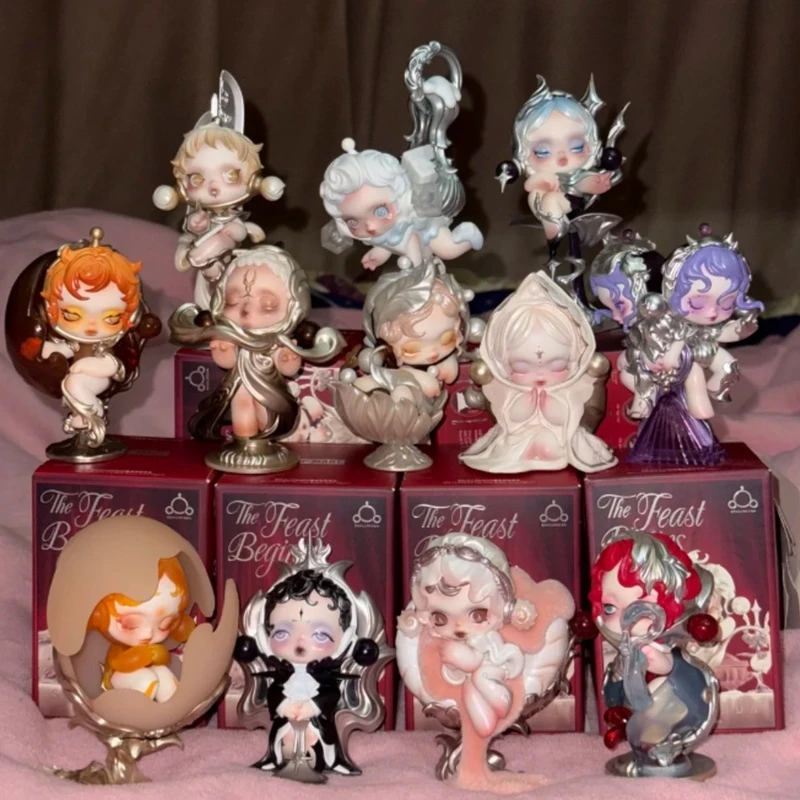 Коллекционная фигурка Pop Mart Skullpanda из серии «Праздник начинается» в слепой коробке, настольное украшение, таинственная коробка, подарок для девочки на заказ
Коллекционная фигурка Pop Mart Skullpanda из серии «Праздник начинается» в слепой коробке, настольное украшение, таинственная коробка, подарок для девочки на заказ