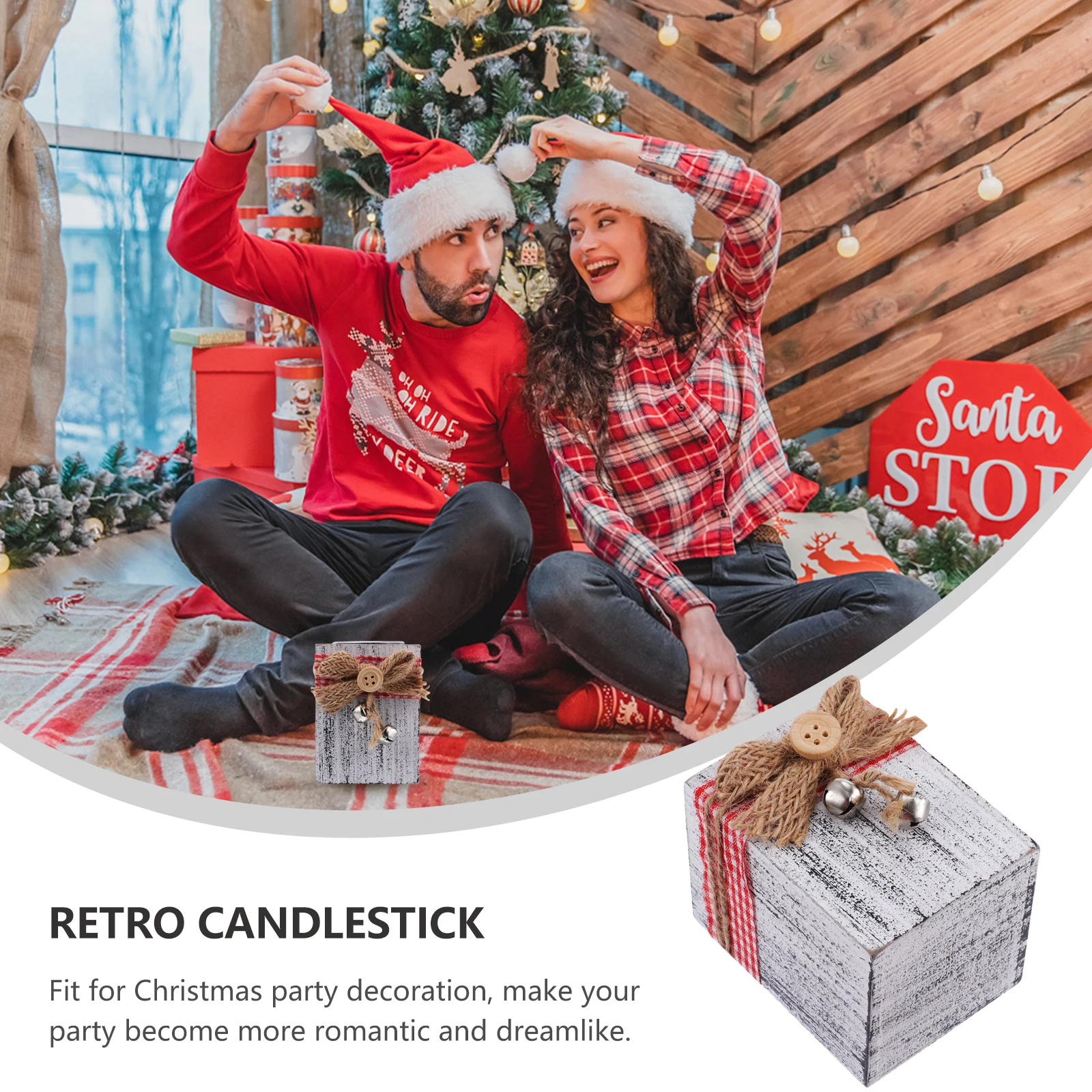 Desktop Wooden Candlestick Decoration Candlesticks Christmas Holder Holders Adornment
Desktop Wooden Candlestick Decoration Candlesticks Christmas Holder Holders Adornment