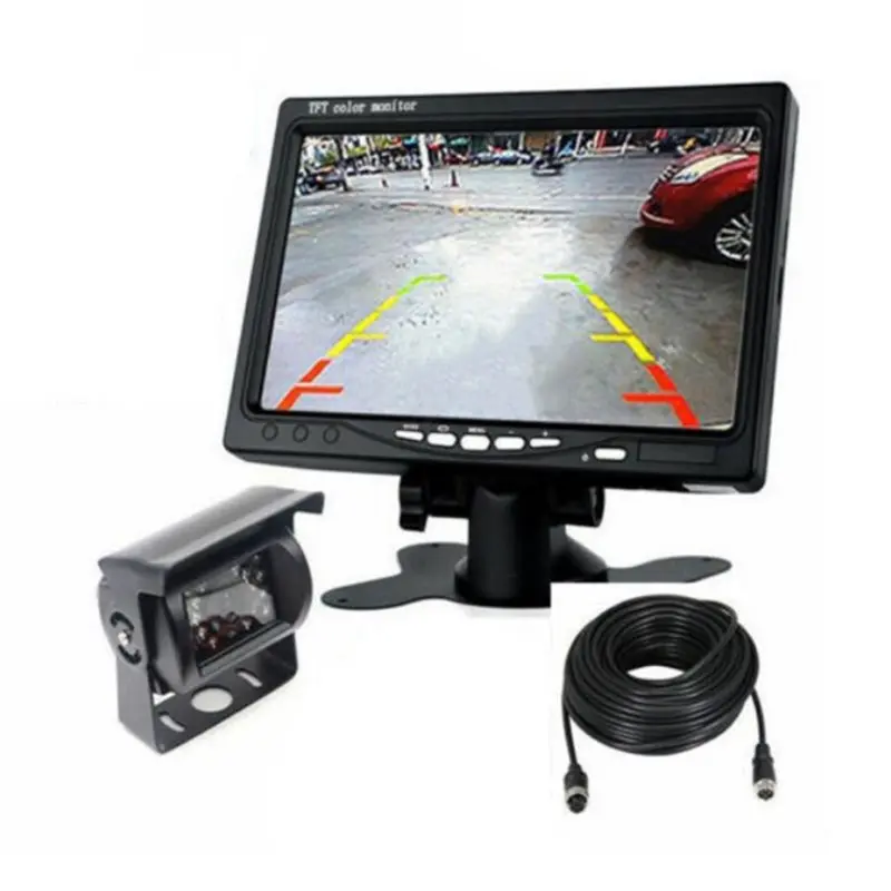 HD Night Vision Camera Waterproof 7 Inches Backup Monitor Parking Assist For Truck RV
HD Night Vision Camera Waterproof 7 Inches Backup Monitor Parking Assist For Truck RV