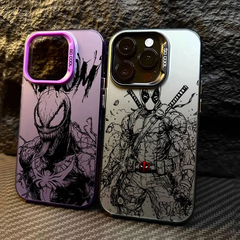 Venom Deadpool Black Marvel Coque For Apple iPhone 17 Air 16e 16 14 15 13 11 Pro Max Plus 12 17 Pro Shockproof Case Phone Cover
Venom Deadpool Black Marvel Coque For Apple iPhone 17 Air 16e 16 14 15 13 11 Pro Max Plus 12 17 Pro Shockproof Case Phone Cover
