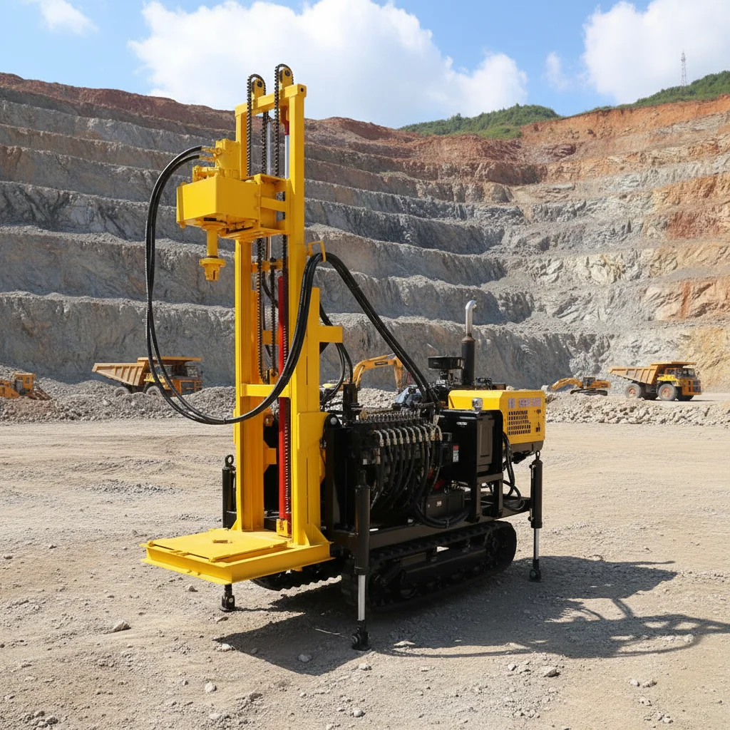 200m 300m 350m Steel Crawler Mounted Water Well Drilling Rig
200m 300m 350m Steel Crawler Mounted Water Well Drilling Rig