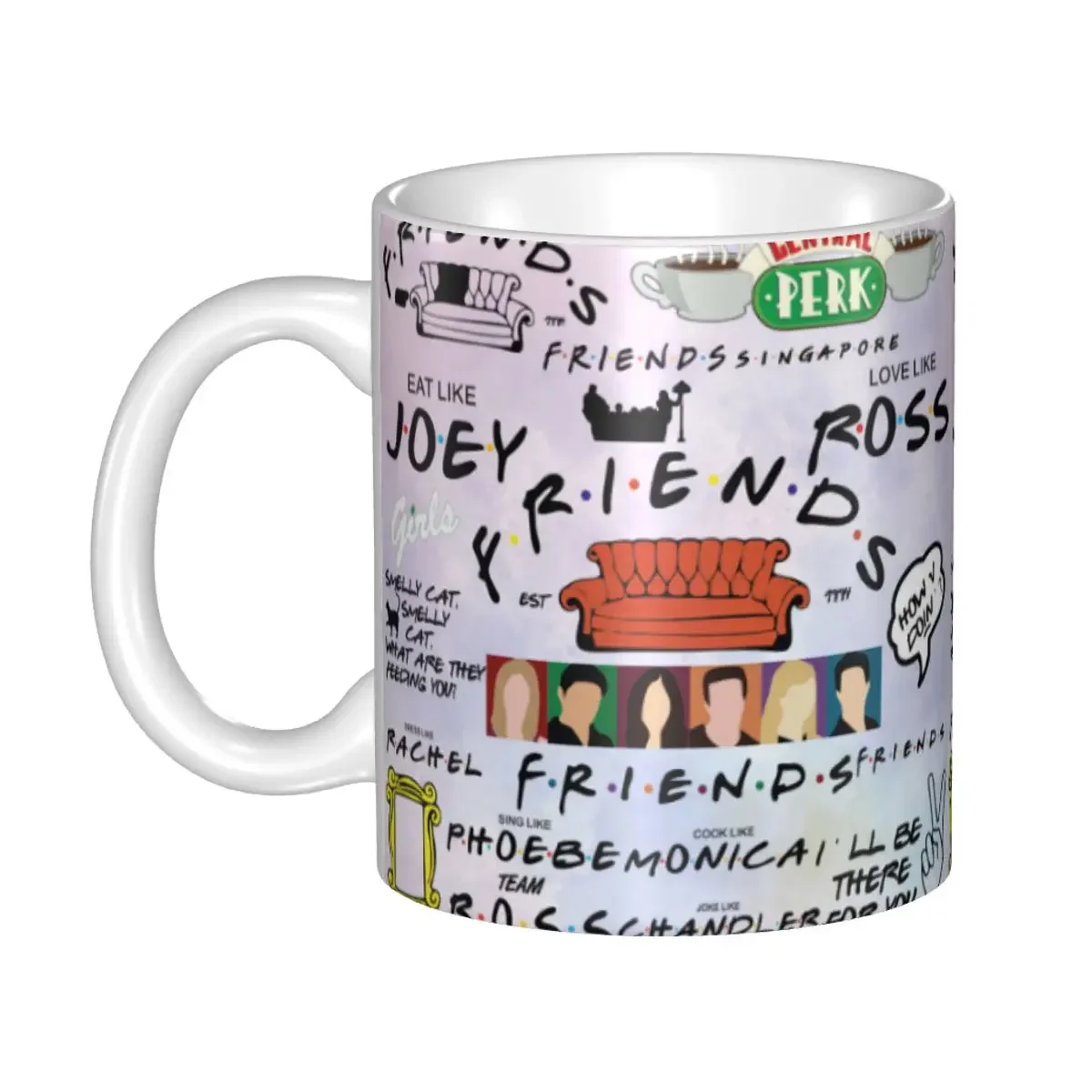 Funny Friends Collage Mugs Customized TV Show Coffee Ceramic Mug Cup Creative Present
Funny Friends Collage Mugs Customized TV Show Coffee Ceramic Mug Cup Creative Present