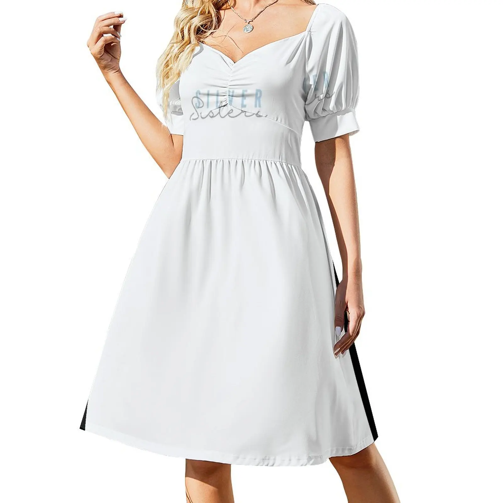 Silver Sisters. Short-Sleeved Dress women's fashion dresses clothes elegant party dresses for women 2025 party dresses woman
Silver Sisters. Short-Sleeved Dress women's fashion dresses clothes elegant party dresses for women 2025 party dresses woman