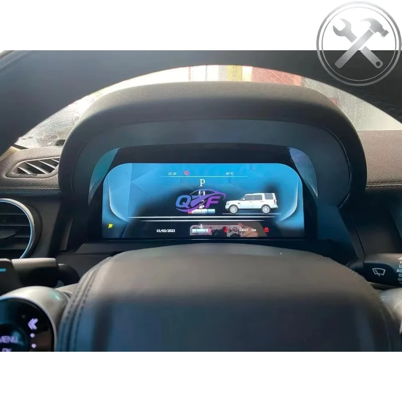 12.3 Inch LINUX HD LCD Digital Virtual Cockpit Dashboard Speedometer Instrument Cluster Auto Upgrade for Range Rover Sport 201
12.3 Inch LINUX HD LCD Digital Virtual Cockpit Dashboard Speedometer Instrument Cluster Auto Upgrade for Range Rover Sport 201