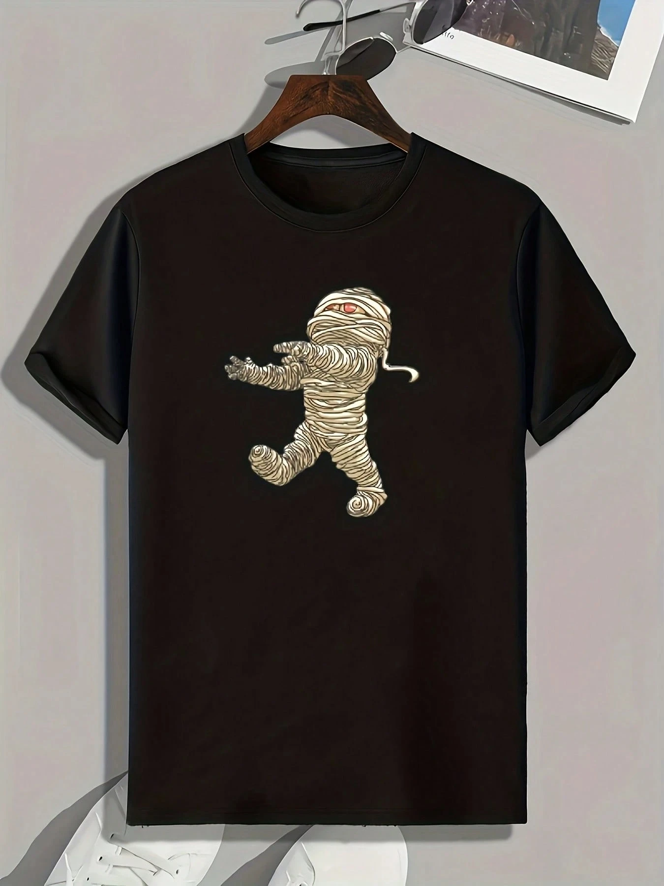 Men's T-shirt Halloween Mummy Print Top Comfortable Short Sleeved Round For Daily Unisex Breathable harajuku COTTON streetwear
Men's T-shirt Halloween Mummy Print Top Comfortable Short Sleeved Round For Daily Unisex Breathable harajuku COTTON streetwear