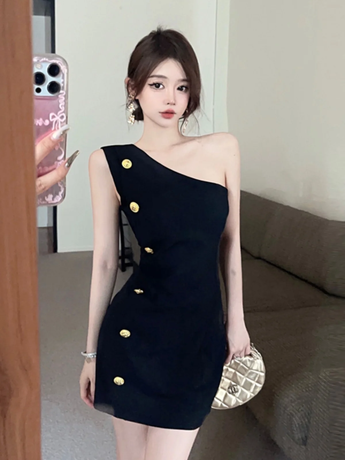 Ele Sweet Lion Head Small Gold Bule oulder Bla Dr Slim Fit Bodycon Dr French Sle Высокая талия Svel или...
Ele Sweet Lion Head Small Gold Bule oulder Bla Dr Slim Fit Bodycon Dr French Sle Высокая талия Svel или...