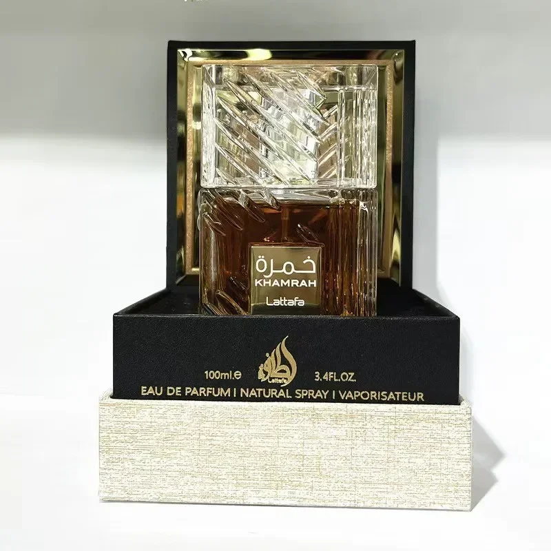 Lattafa Khamrah Kamra Dubai импортировал восточный нейтральный цветочный и фруктовый аромат древесины, стойкий аромат
Lattafa Khamrah Kamra Dubai импортировал восточный нейтральный цветочный и фруктовый аромат древесины, стойкий аромат